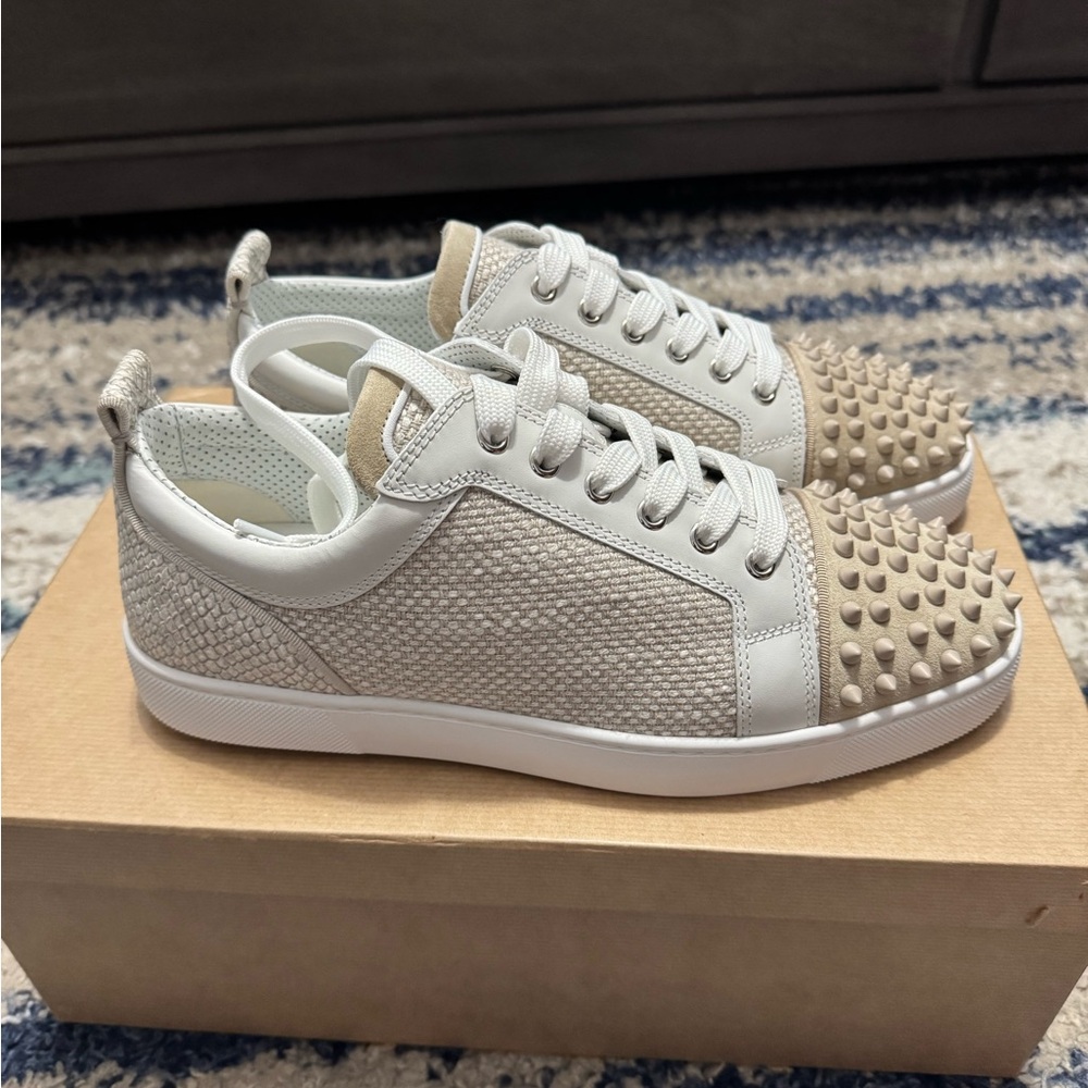 Christian Louboutin Louis Junior Spikes Orlato Sneakers